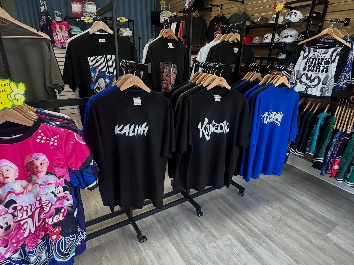 Shaka Wear blank shirts in stock at Graphic Project 808