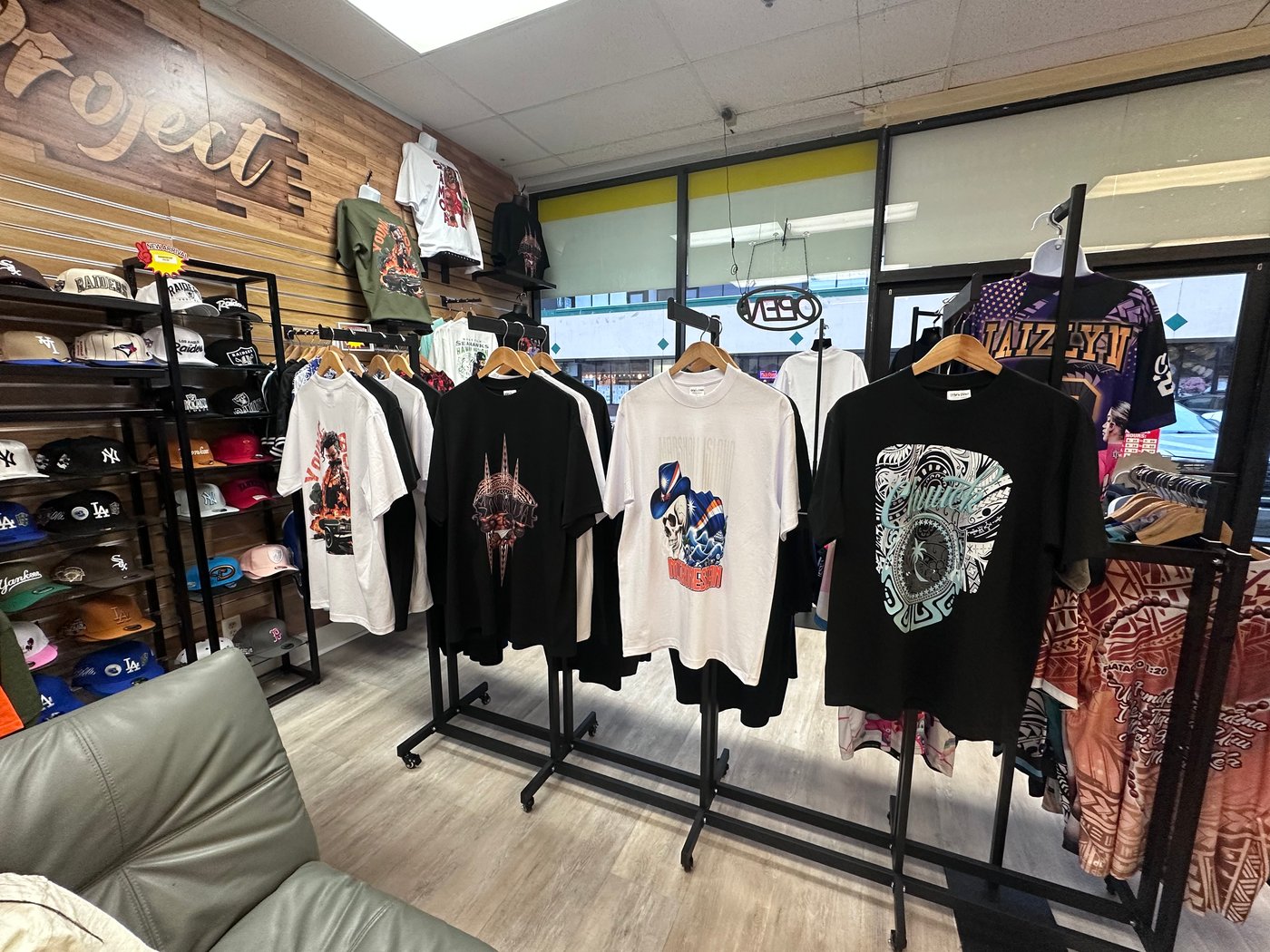 Custom sublimation shirts and apparel on display at Graphic Project 808